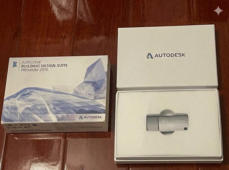 Autodesk Building Design Suite Premium 2015 Physical Box /USB/DVD Collectiable