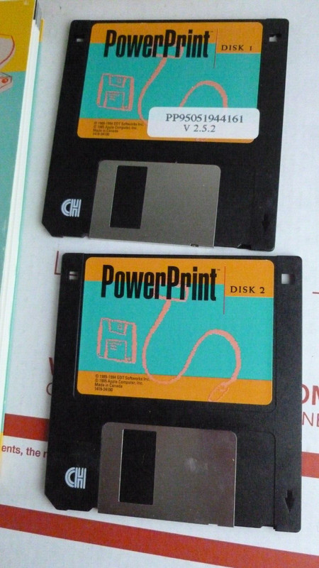 Vintage GDT PowerPrint Mac Printer Driver Software for PC Printers Version 2.5.2 gallery