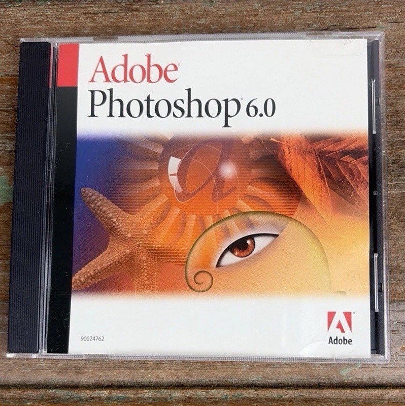 Adobe Photoshop 6.0 Macintosh with serial number