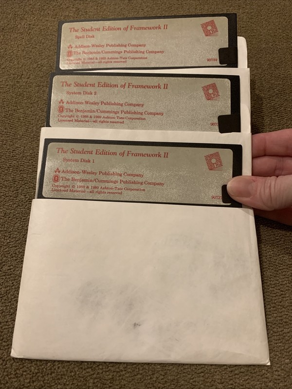 Addison-Wesley The Student Edition Of Framework II Disks (JL)