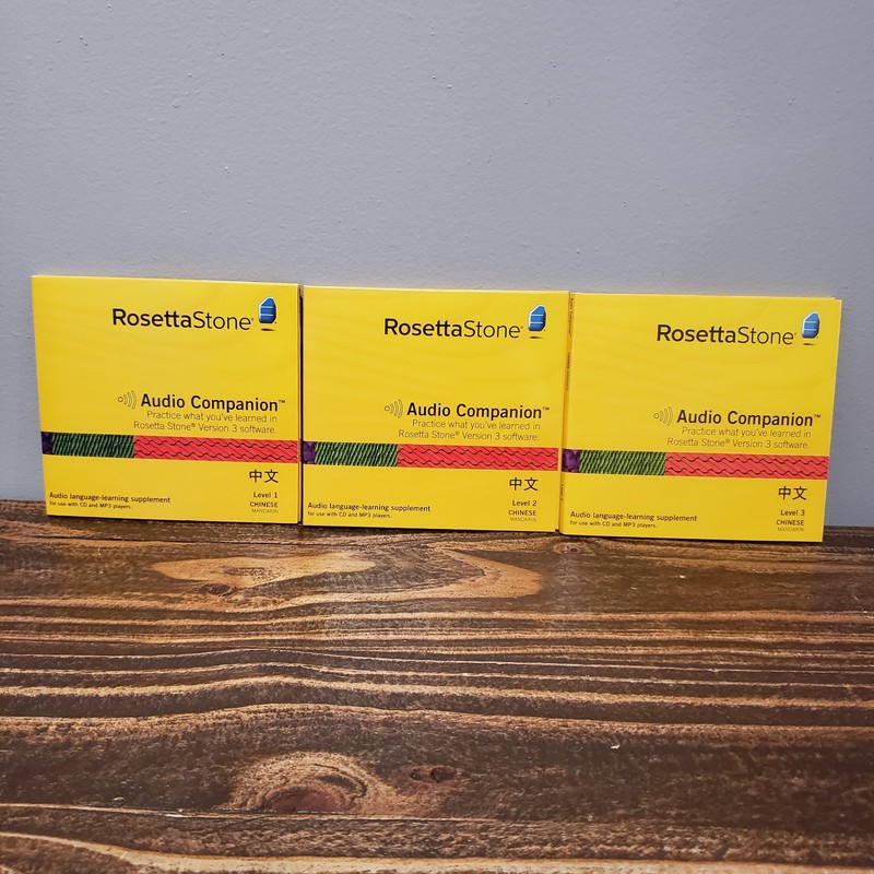 Rosetta Stone Chinese TOTAL 4 Mandarin Language Course Levels 1-3 gallery