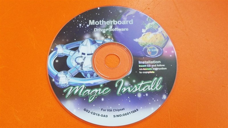 ⭐️⭐️⭐️⭐️⭐️ Motherboard Driver Software Magic Install CD for VIA Chipset