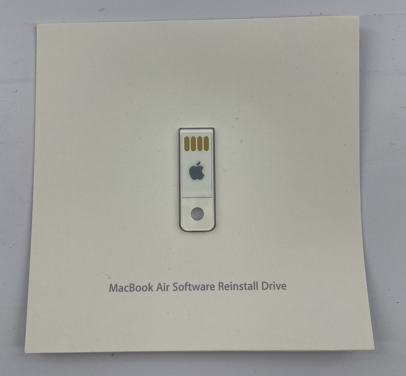 Apple MacBook Air Software Reinstall Drive Max OS X v 10.6 iLife 11 Model A1384