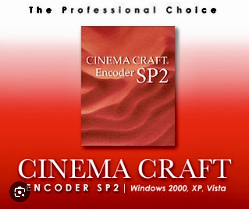 Cinema Craft Encoder SP2 Video Editing Software Windows.