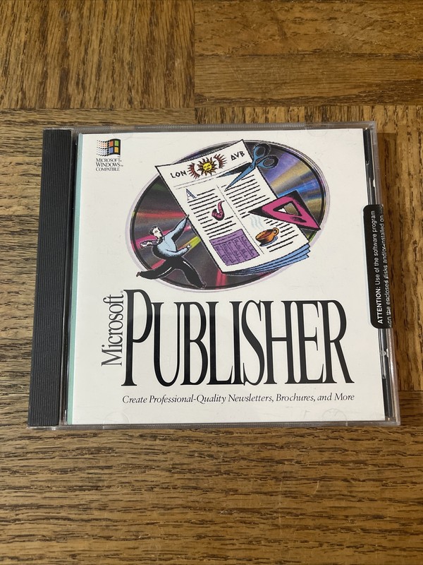 Microsoft Publisher PC Software
