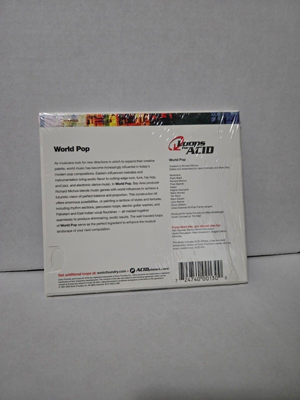 SONICFOUNDRY _ LOOPS FOR ACID _ WORLD POP gallery