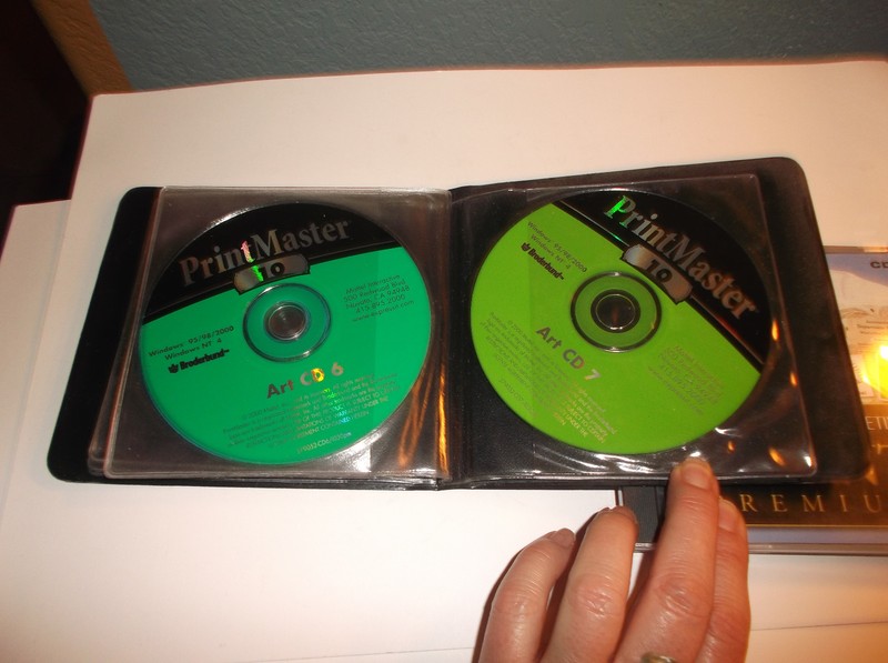Lot of 3 Print Software CDs: PrintMaster Platinum 10, Print! Premium 3 (CD 1&2) gallery