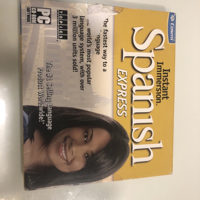 Instant Immersion Spanish Express 2009 PC CD-ROM NEW - A579
