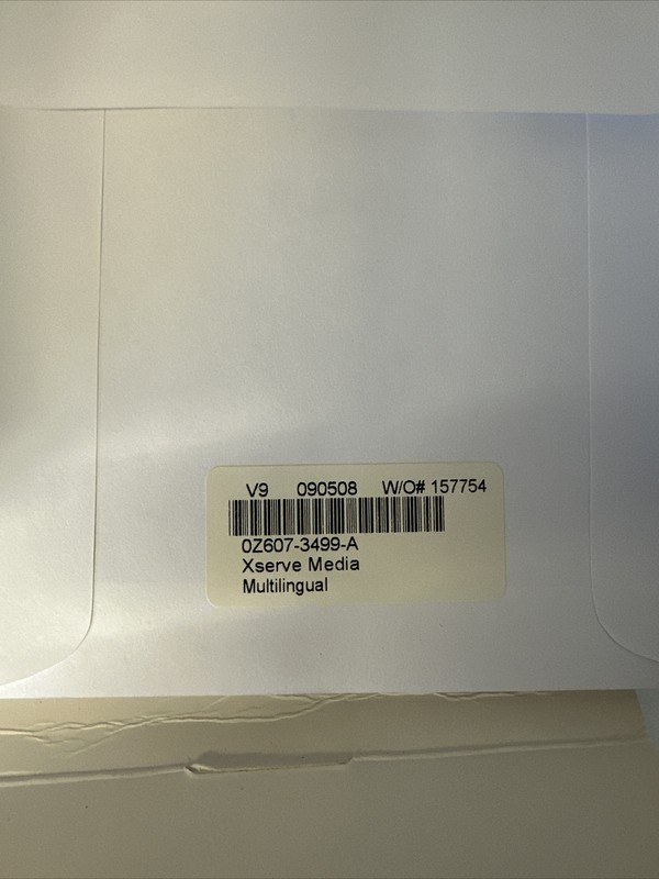 MacOS X Server X 10.5 Unlimited Client - CDS041608 607-2363 0Z607-3499-A V9 lic gallery