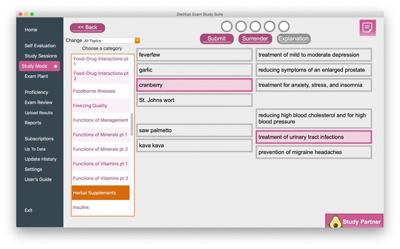 Dietitian Exam Study Suite for the RD Exam (Plus package) gallery