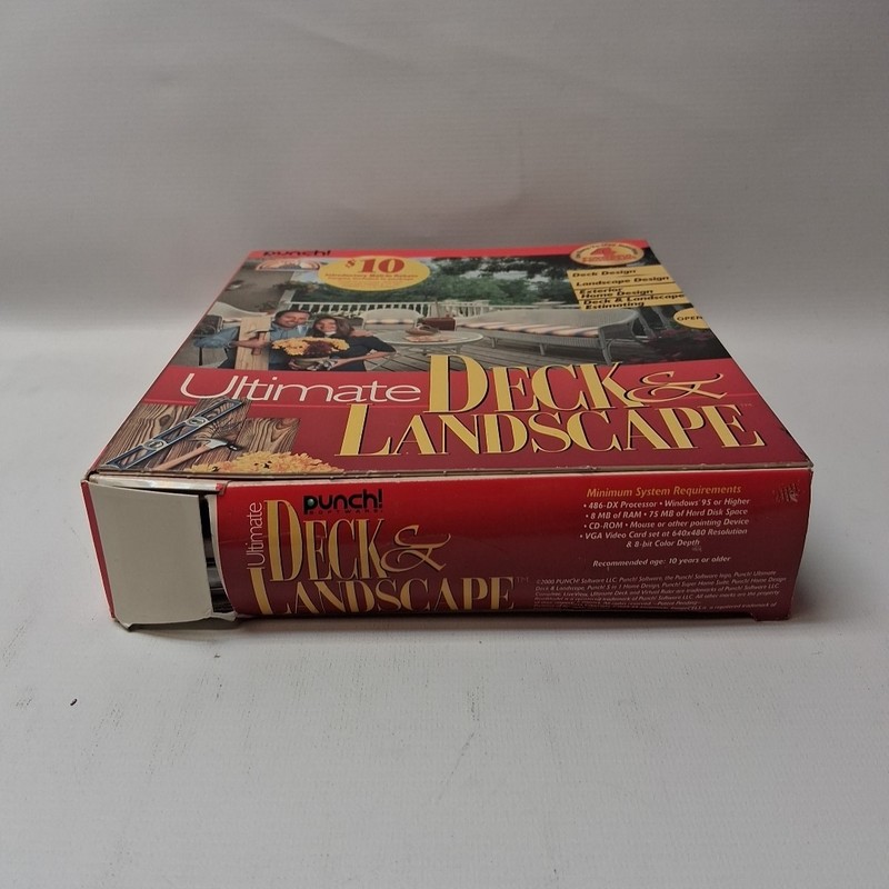 Punch Software Ultimate Deck & Landscape Software Big Box gallery
