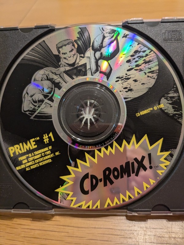 CD-ROMIX: Prime #1 (1993) - Malibu Comics CD-ROM! gallery