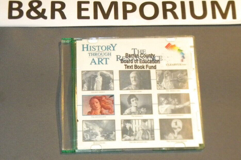 History Through Art: The Renaissance – (1996 Clearvue/Eav/Zane) – Used CD-ROM