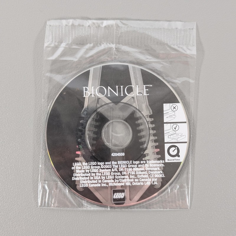 PC Game Lot of 6: LEGO BIONICLE Disc 1 + Bionicle Mini Discs | Collectible Games gallery