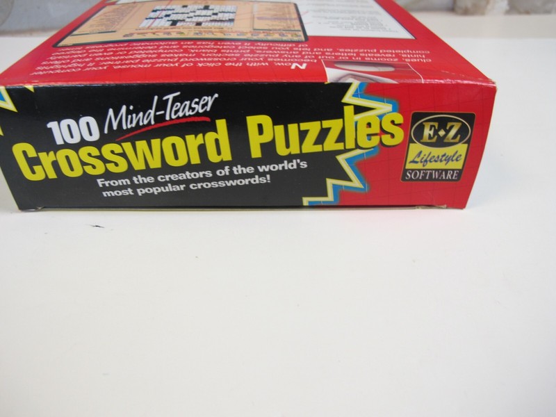 Crossword Puzzles, 100 Mind-teaser. E-Z Lifestyle, CD, Windows 95-NT gallery
