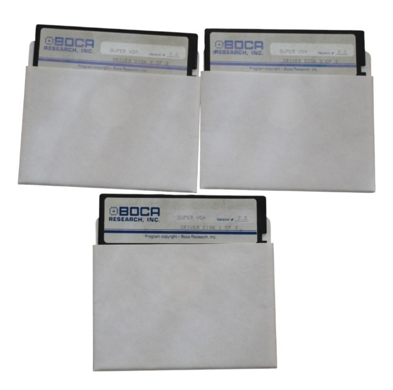 Vintage Floppy Disk Software Lot AutoCad Ms-Dos Gw-Basic Boca IBM & Storage gallery