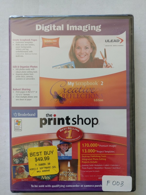 DVD – PRINT SHOP DIGITAL IMAGING FOR HOME/BUSINESS USE