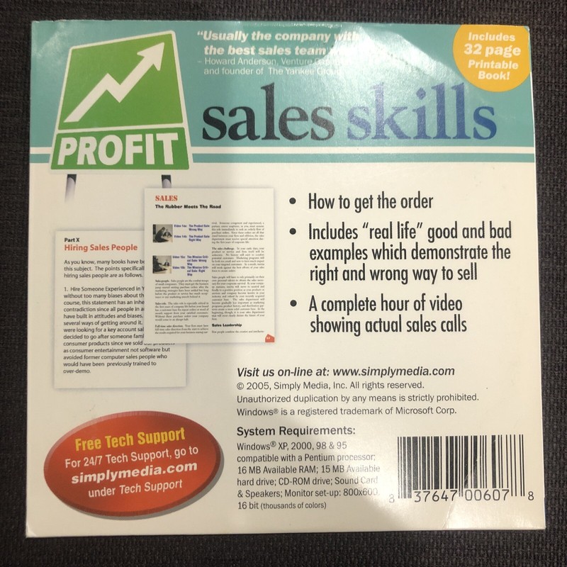 Simply Media Sales Skill Pc Cd Rom gallery