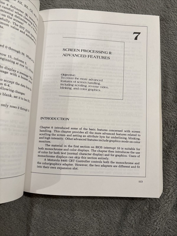Assembler For The IBM PC And PC-XT Peter Abel, 1984 Brand New Paperback gallery