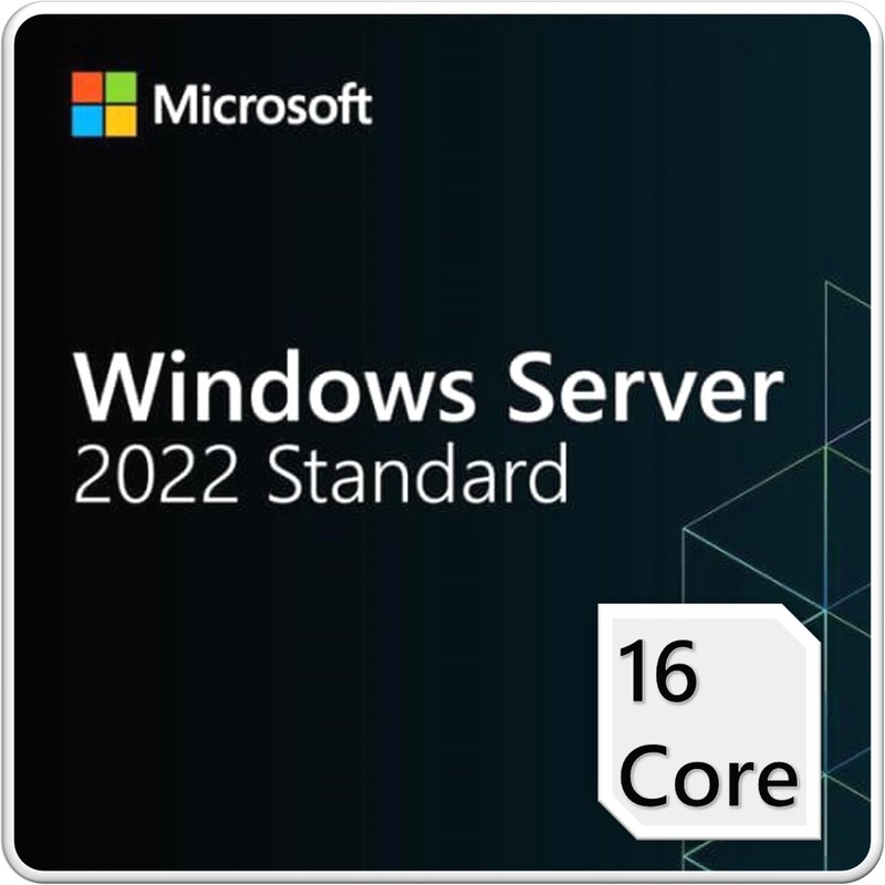 Windows Server 2022 Standard Edition – (16 – 48 Core Choice) License