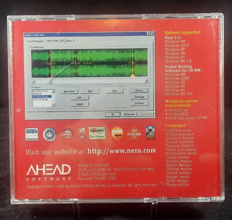 Nero 5 - Burning Rom / CD-ROM (A) gallery