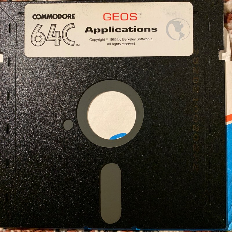 Commodore 64 Model 1541 / 1551 Test / Demo-Diskette + GEOS System Back-up Disk gallery