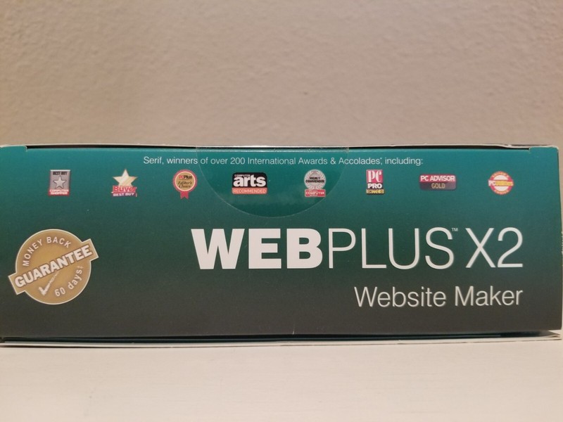 New Sealed Serif WebPlus X2 Website Maker gallery