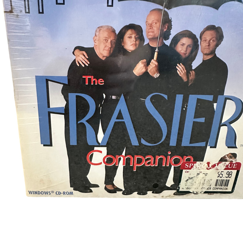 The Frasier Companion Windows CD-ROM Collectible 1995 PC NIB SEALED RARE gallery