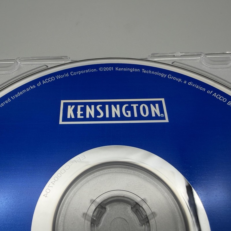 Vintage 2001 Kensington MouseWorks V5.6 A Utility CD-ROM Mouse Driver Update gallery