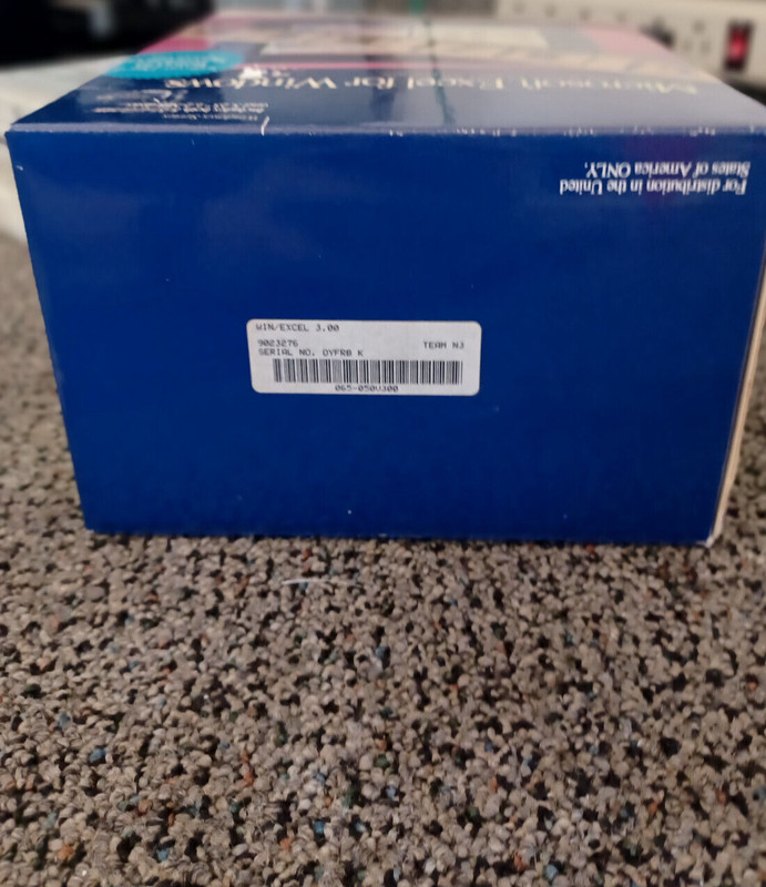 Microsoft Excell for Windows (3.5 & 5.25 disks) USED gallery