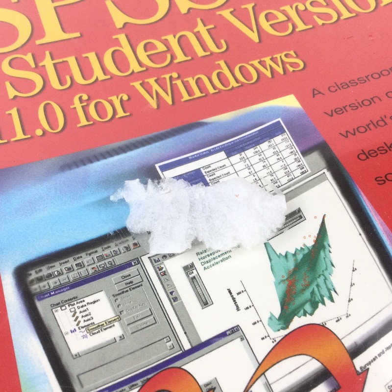 Sealed SPSS Student Version 11.0 Software Windows 98 2000 WIN NT Statistical gallery