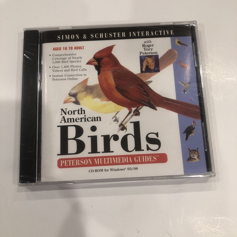 North American Birds New Sealed Cd-ROM Windows (95/98) New Sealed gallery