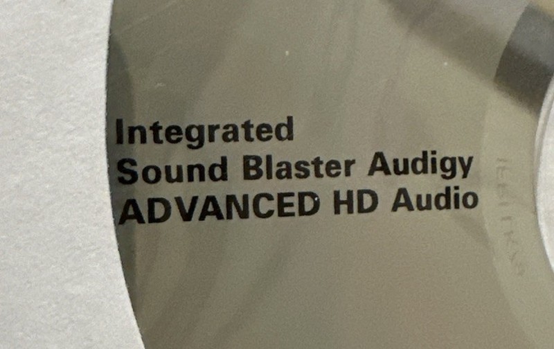 Creative Sound Blaster Audigy Advanced MB New / Factory Sealed Software gallery