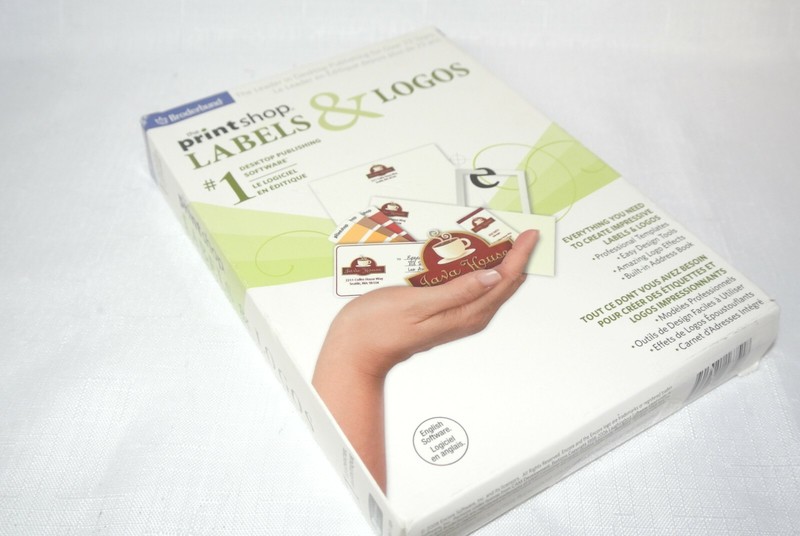 Broderbund The PrintShop Labels & Logos New-GENUINE- Sealed. gallery
