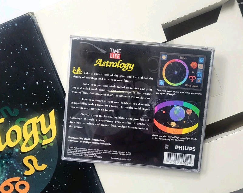 ASTROLOGY PC CD-1 Interactive Disc - Unknown Mysteries Time Life PHILLIPS Boxed gallery