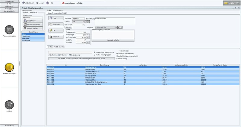 Invoice program software + accounting at a special price without additional costs! gallery