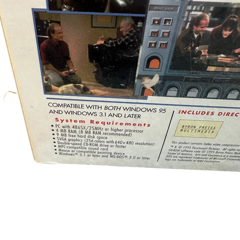 The Frasier Companion Windows CD-ROM Collectible 1995 PC NIB SEALED RARE gallery