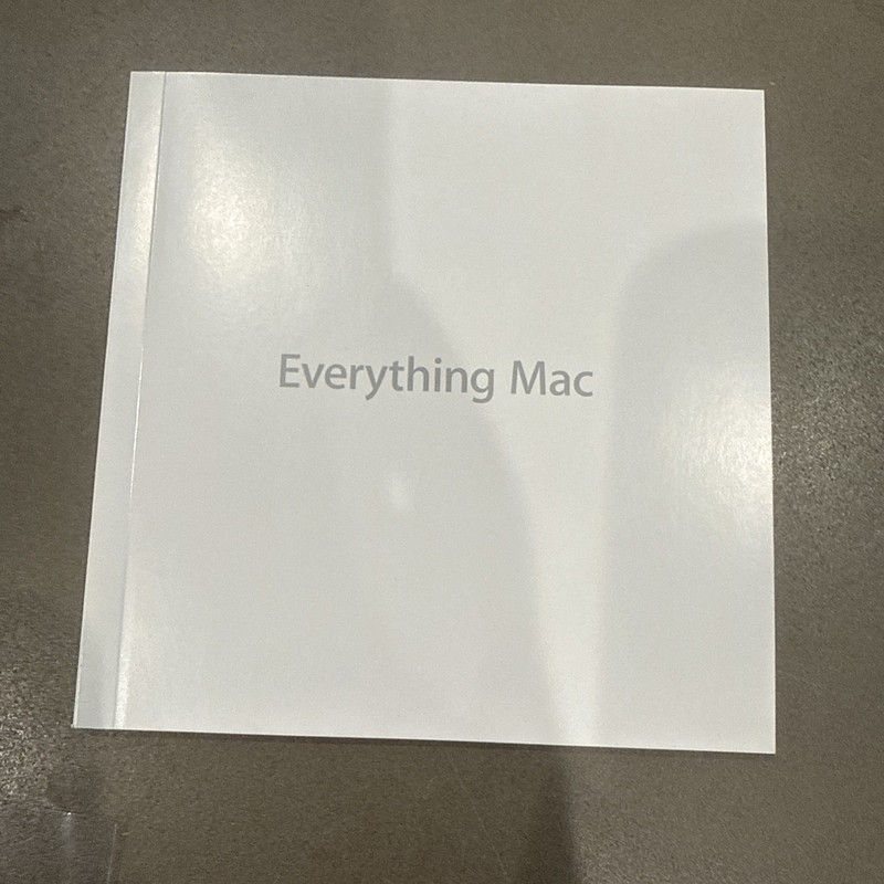 Mac Computers OS X Install Disc 1 & 2 Version 10.5.4 2008 Model 3A152 W/Manuals gallery