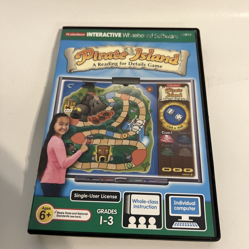 Pirate Island Reading Details Lakeshore Interactive Whiteboard Software
