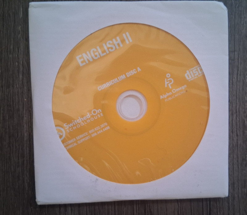 Switched On Schoolhouse 10th Grade 10 English II Language Arts Highschool
