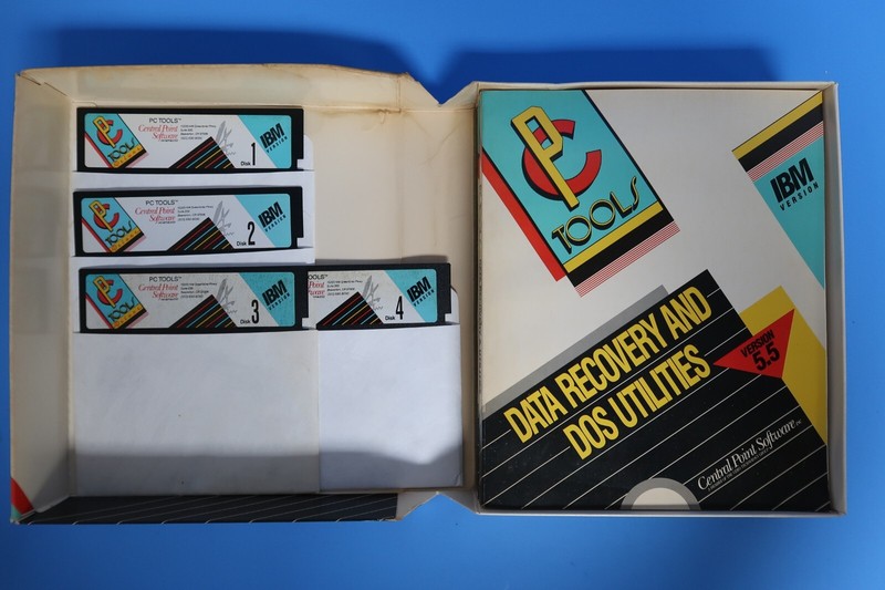 PC Tools Deluxe Data Recovery Central Point Computer Program Software IBM Floppy gallery