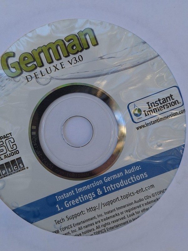 Instant Immersion German Deluxe v3.0 – 8-CD Language Learning Software gallery