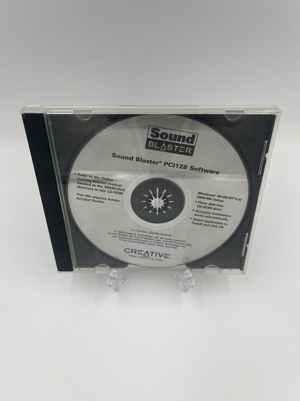 Creative Labs Sound Blaster PCI128 Software *CD ONLY!* for PC gallery