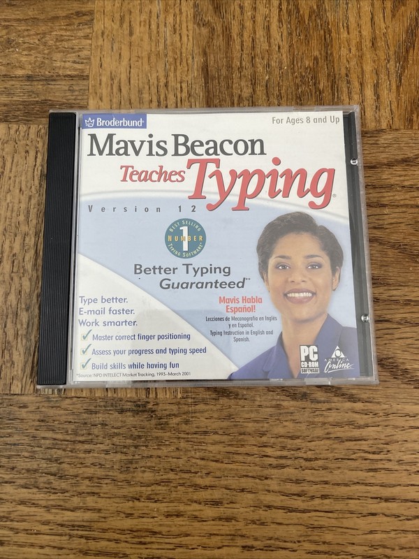 Mavis Beacon Teaches Typing Version 12 PC Software