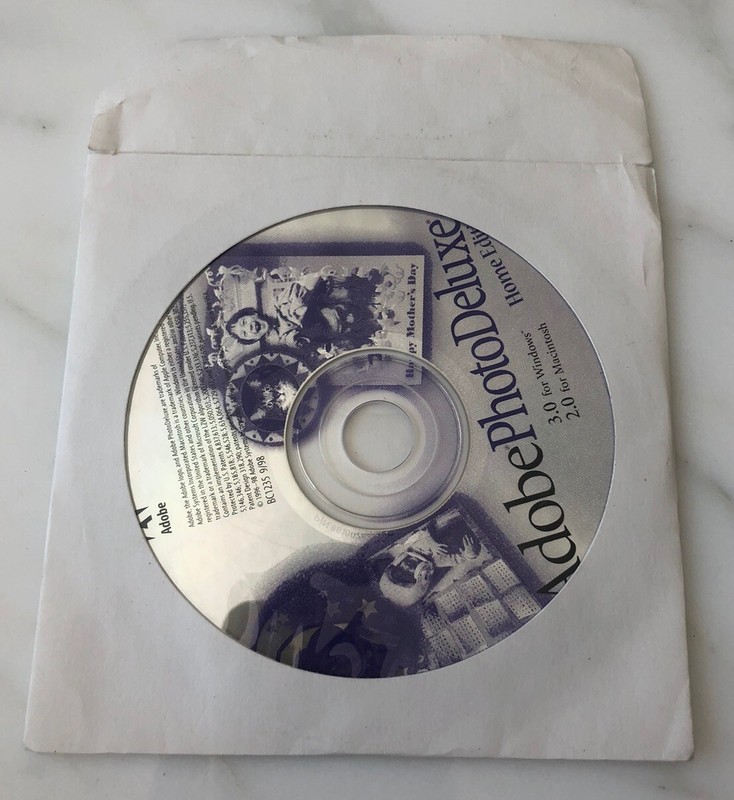 Adobe Photo Deluxe 3.0 Windows Home Edition 2.0 Macintosh Original CD gallery