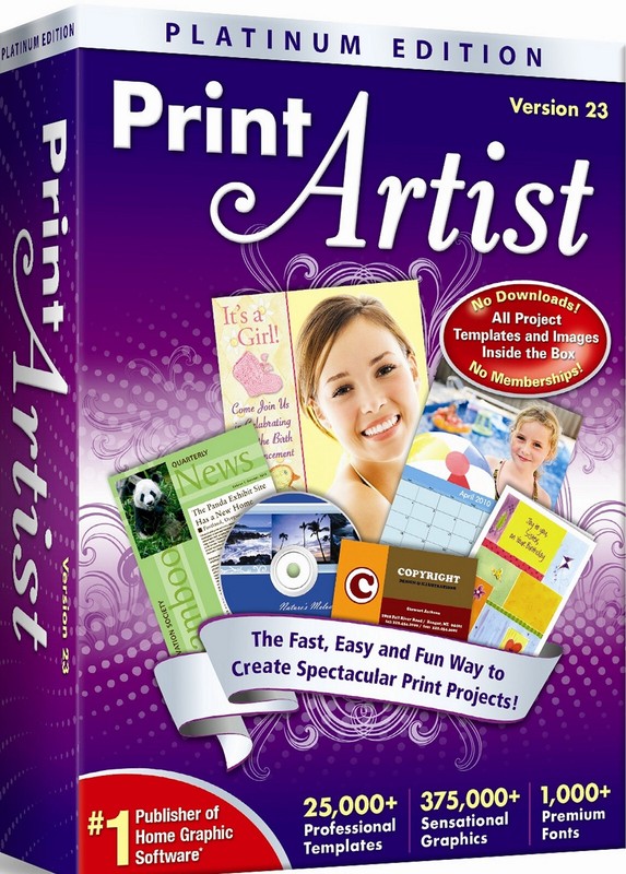 PRINT ARTTIST PLATINNUM EDITION v23. ALL YOU NEED IN 1 BOX. FAST SHIPPING.