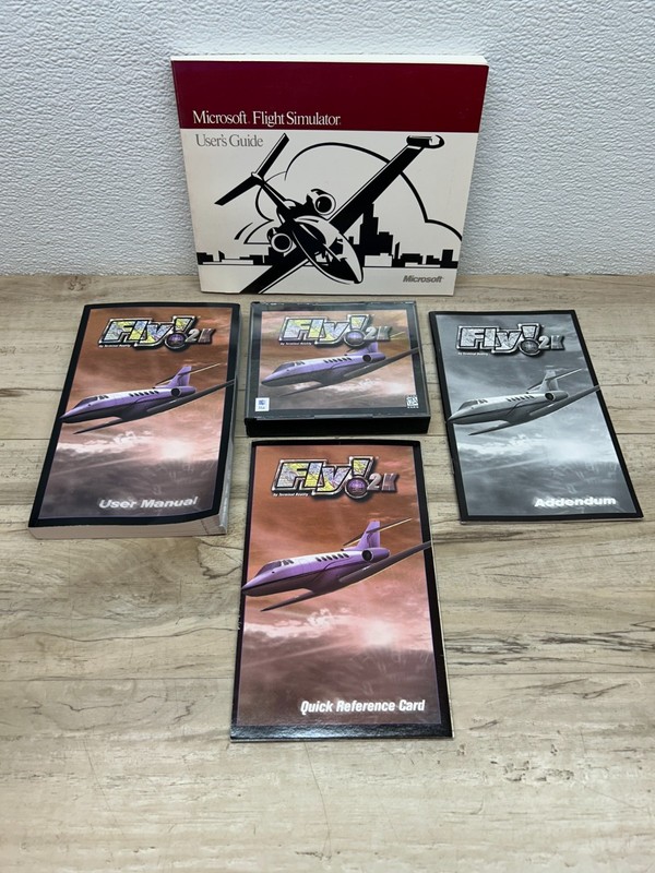 Vintage Fly! 2K 2000 PC Game For Mac With Books