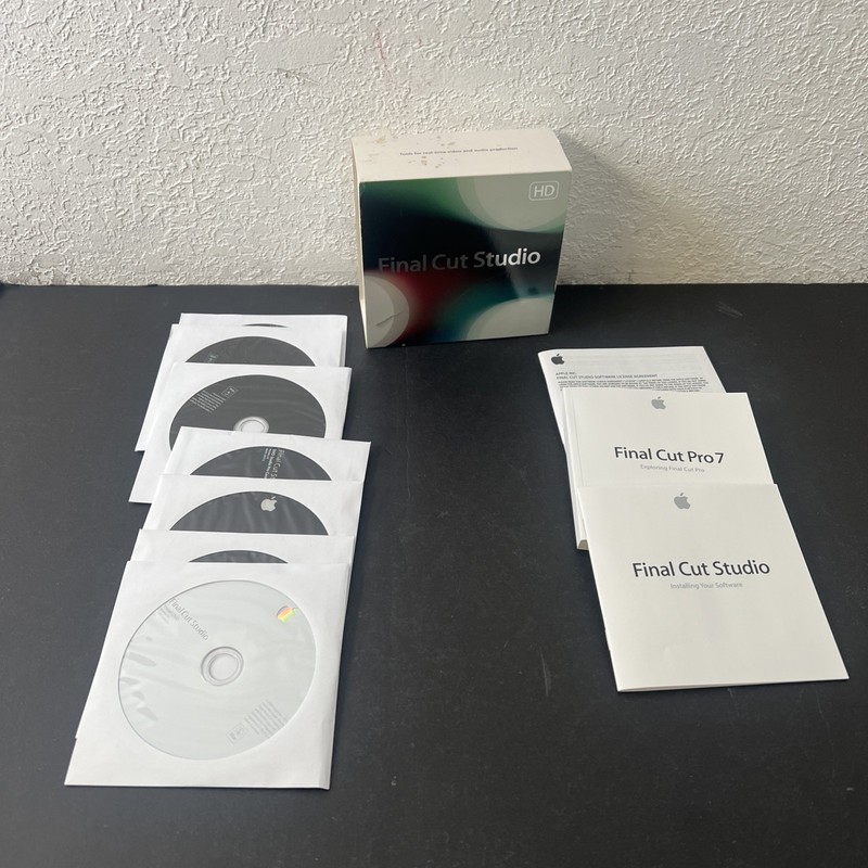 Apple Full Retail Version Final Cut Studio MB642Z/A Complete
