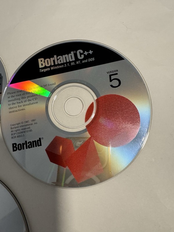 Borland C++ Builder Standard edition, original disk Discs Only gallery