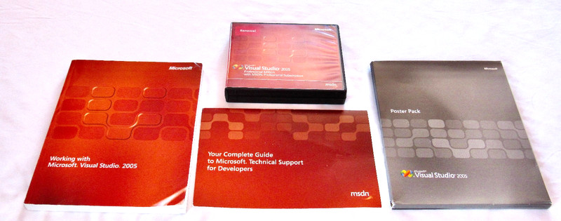Microsoft Visual Studio 2005 Professional Edition MSDN - Sub Renewal + POSTERS gallery